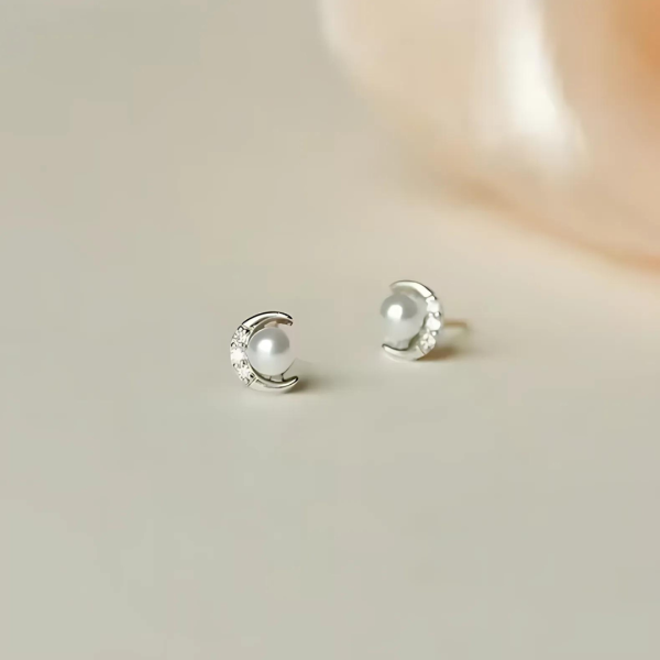 Сережки «Місяць»